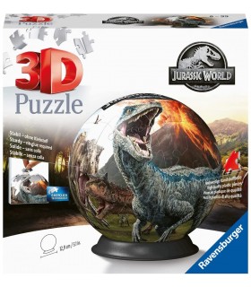PUZZLE BALL JURASSIC WORLD 3D - 72 PIEZAS