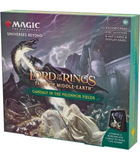 DISPLAY 4 MAGIC HOLIDAY SCENE BOX LORD OF THE RINGS